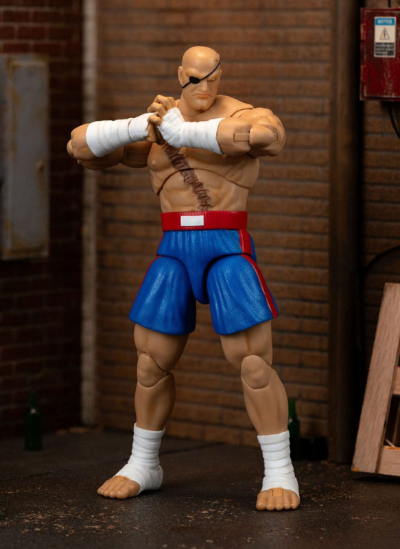 Ultra Street Fighter II: The Final Challengers Action Figure 1/12 Sagat 19 cm 10