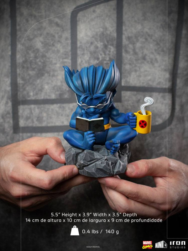 Marvel Comics Mini Co. Deluxe PVC Figure Beast (X-Men) 14 cm 7