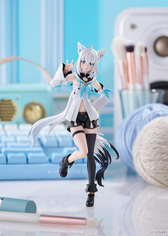 Hololive Production Figma Action Figure Shirakami Fubuki 15 cm 1