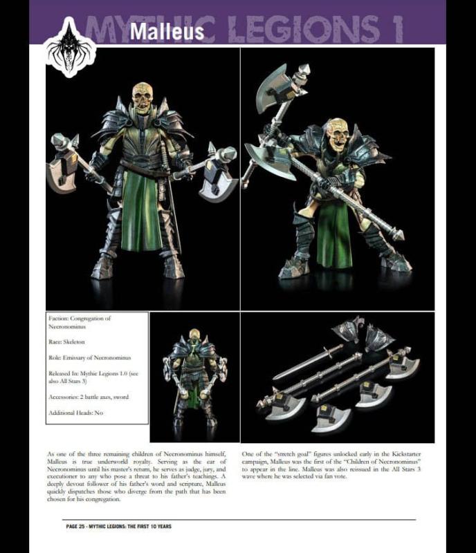 Mythic Legions: The First 10 Year Book Hardcover 12