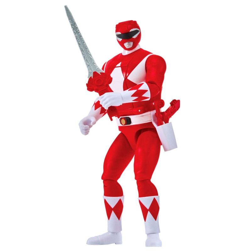 Mighty Morphin Power Rangers Action Figure Auto-Morphin Red Ranger 12 cm 4