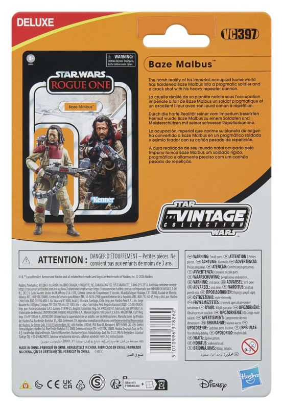 Star Wars: Rogue One Vintage Collection Action Figure Baze Malbus 10 cm 4