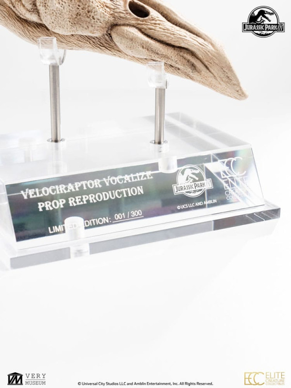 Jurassic Park III Prop Replica 1/1 Velociraptor Resonance Chamber 18 cm 12