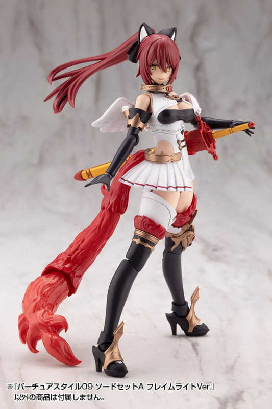 Kotobukiya M.S.G. Model Kit Accessory Set Virtuous Style 09 Sword Set A Flamerite Ver. 13