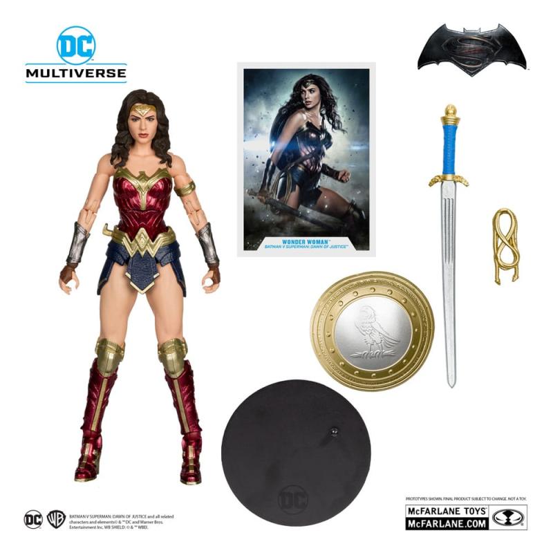 Batman v Superman: Dawn of Justice DC Multiverse Action Figure Wonder Woman 18 cm 1