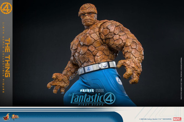 The Fantastic Four: First Steps Movie Masterpiece Action Figure 1/6 The Thing 31 cm 12