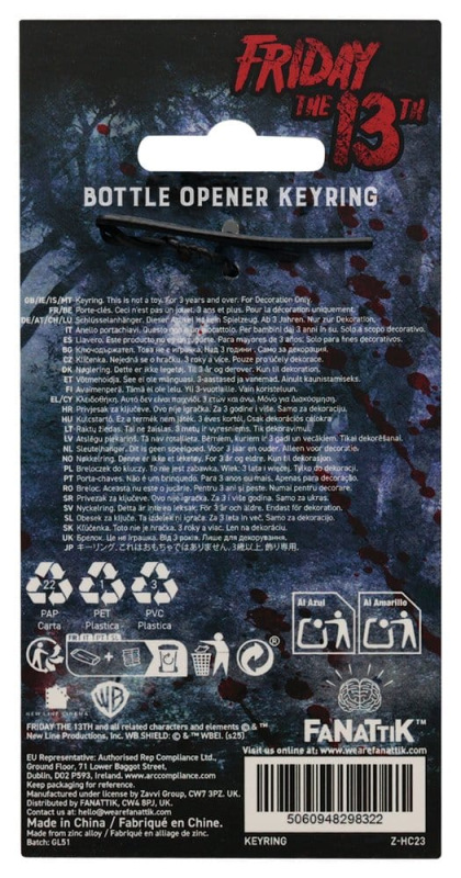 Friday the 13th Bottle Opener Hockey Mask 2