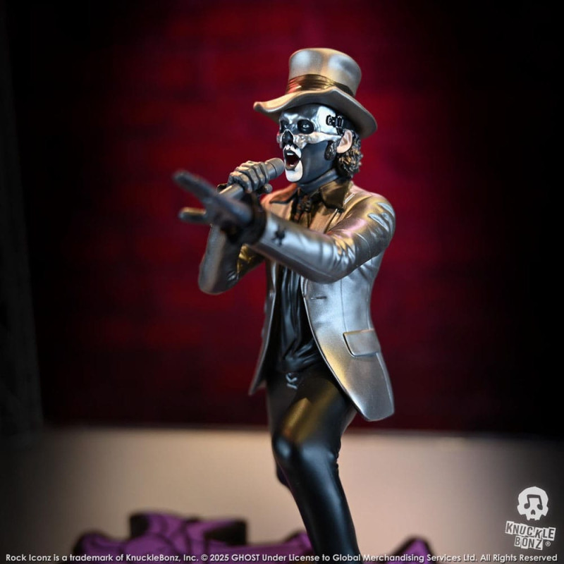 Ghost Rock Iconz Statue Papa V Perpetua Top Hat 22 cm 8