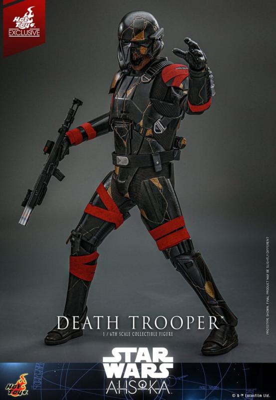 Star Wars: Ahsoka Television Masterpiece Action Figure 1/6 Death Trooper Hot Toys Exclusive 31 cm 7