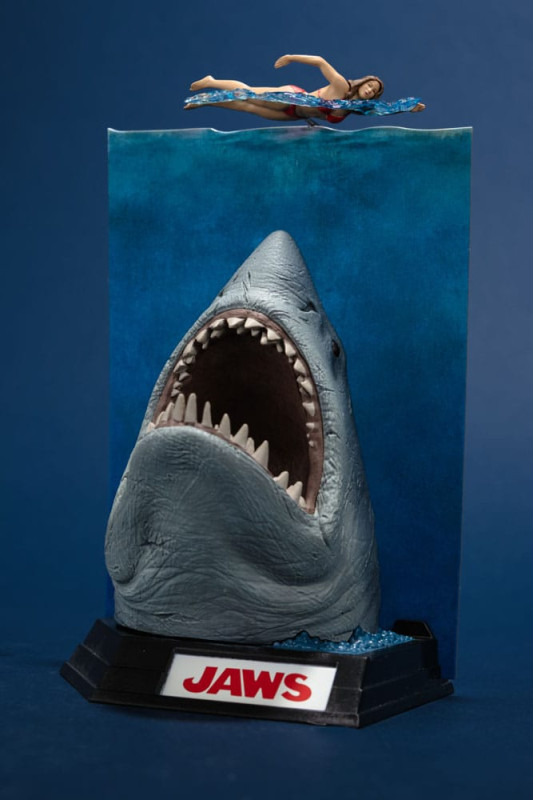 Jaws Movie Maniacs PVC Statue Jaws (50th Anniversary) 16 cm 13