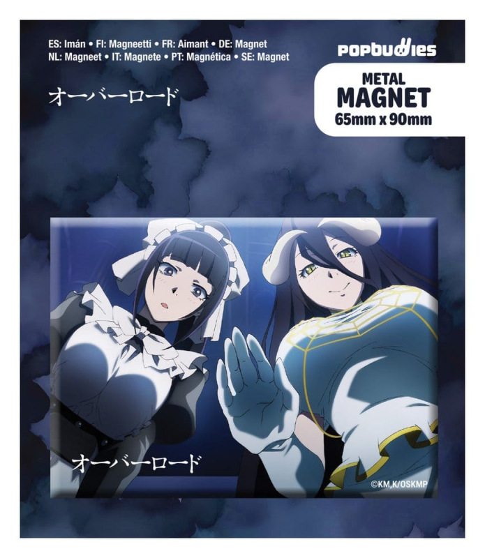 Overlord Fridge Magnet Narberal & Albedo