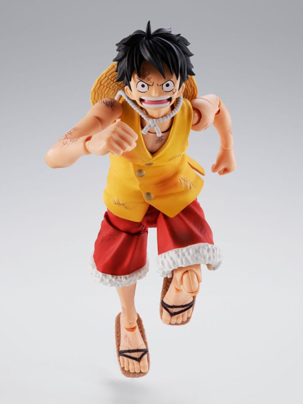 One Piece S.H.Figuarts Action Figure Monkey D. Luffy Marineford 15 cm 7