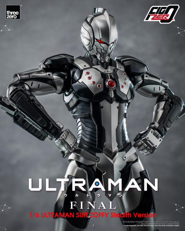 Ultraman Final FigZero Action Figure 1/6 Ultraman Suit Zoffy Stealth Version 30 cm 5