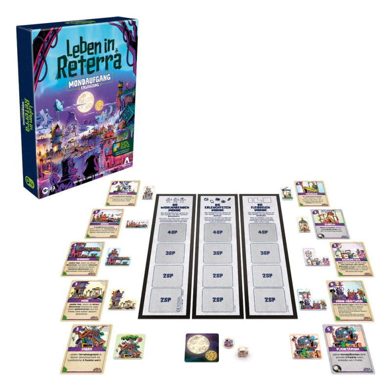 Leben in Reterra Board Game Expansion Mondaufgang *German Version* 2