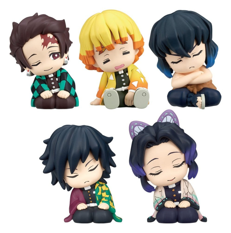 Demon Slayer: Kimetsu no Yaiba Twinchees Mini Figures Lil' Sleepers Wave 3 5 cm Blind Pack Display (