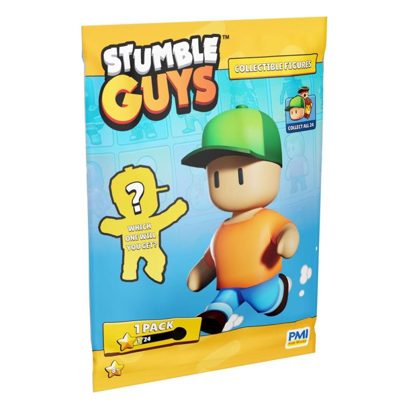 Stumble Guys Collectible Figure in Blind Foil Bag Display (24)