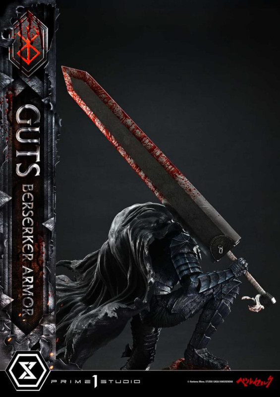 Berserk Ultimate Premium Masterline Series Statue 1/4 Guts, Berserker Armor Grunbeld vs. Guts 94 cm 13
