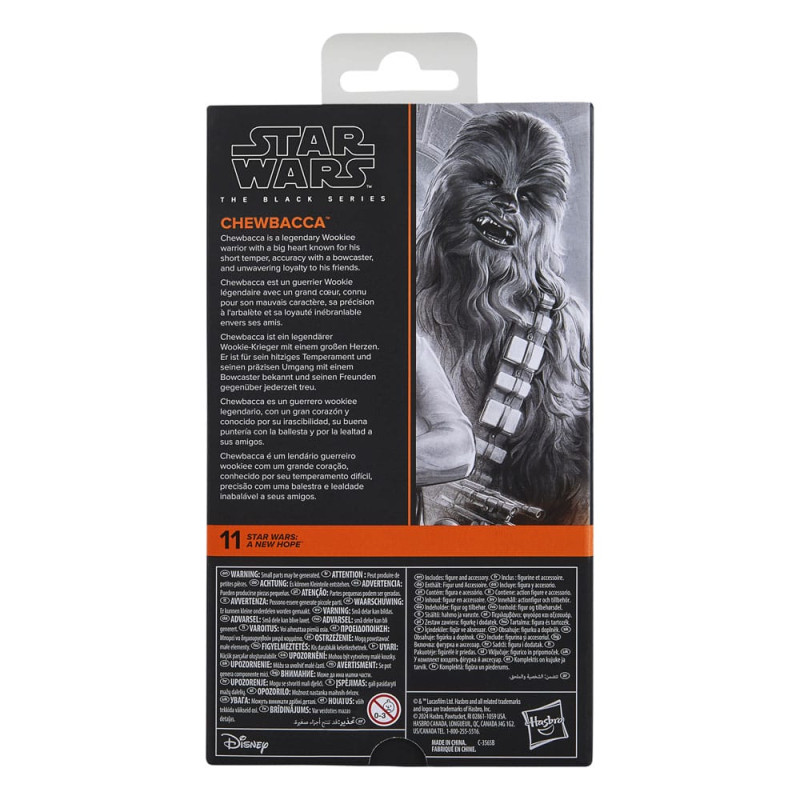 Star Wars Episode IV Black Series Action Figure Chewbacca 15 cm 3
