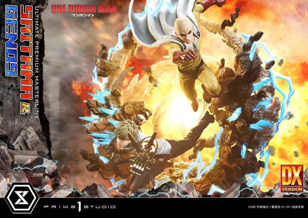 One-Punch Man Premium Masterline Series Statue 1/4 Saitama & Genos Deluxe Version 73 cm 3