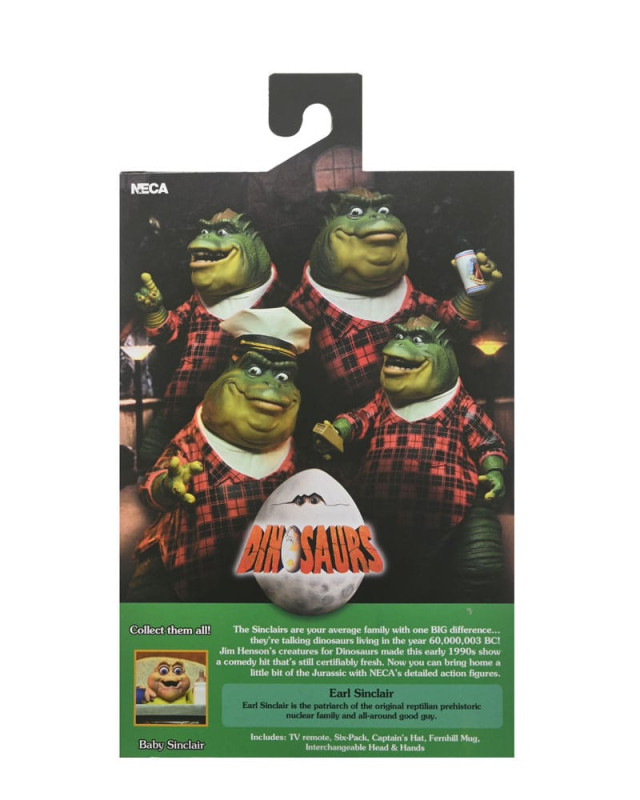 Dinosaurs Action Figure Ultimate Earl Sinclair 18 cm 2