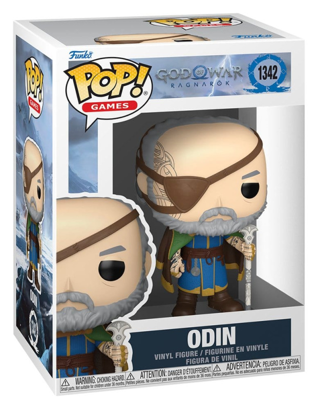 God of War Ragnarök POP! Games Vinyl Figure Odin 9 cm 1