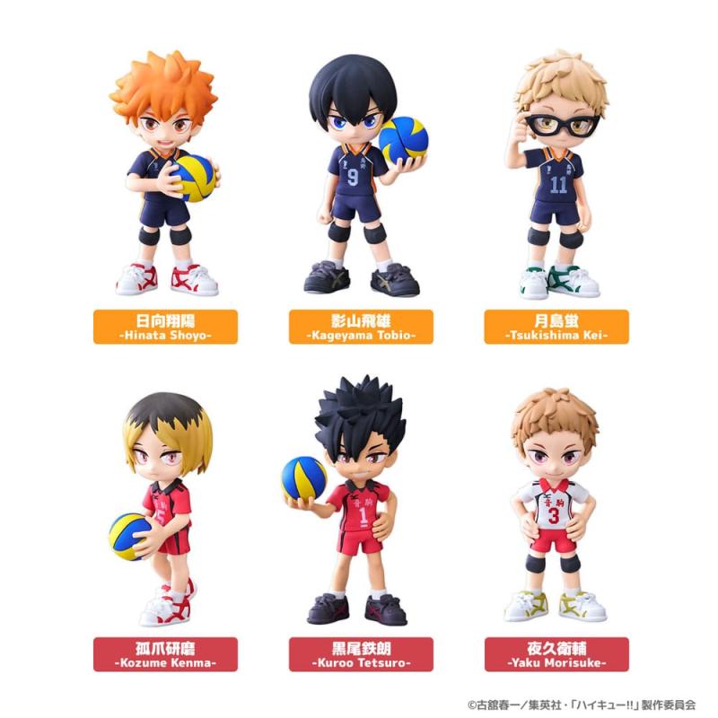 Haikyu!! PalVerse PVC Figures 9 cm Assortment (6)