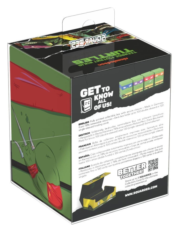 Squaroes Squaroe Teenage Mutant Ninja Turtles™ NT016 - Action Mode Raphael 9