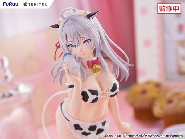 Alya Sometimes Hides Her Feelings in Russian Tenitol Tall PVC Statue Alya Cow Costume Ver. 29 cm 8