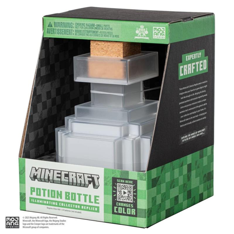 Minecraft Replica Illuminating Potion Bottle 16 cm