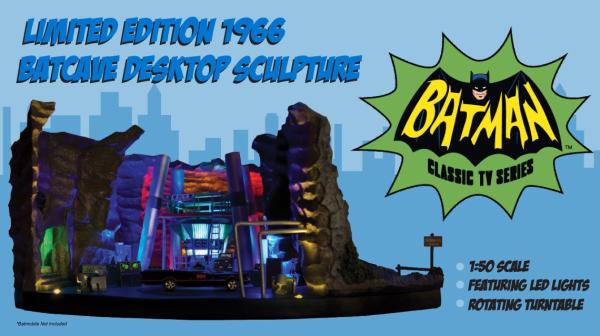 Batman 1966 TV Series Desktop Sculpture Batcave 46 x 23 cm