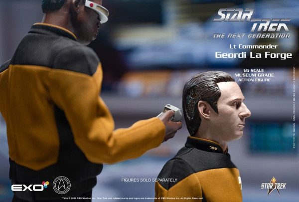 Star Trek: The Next Generation Action Figure 1/6 Lt. Commander Geordi La Forge (Essentials Version) 5