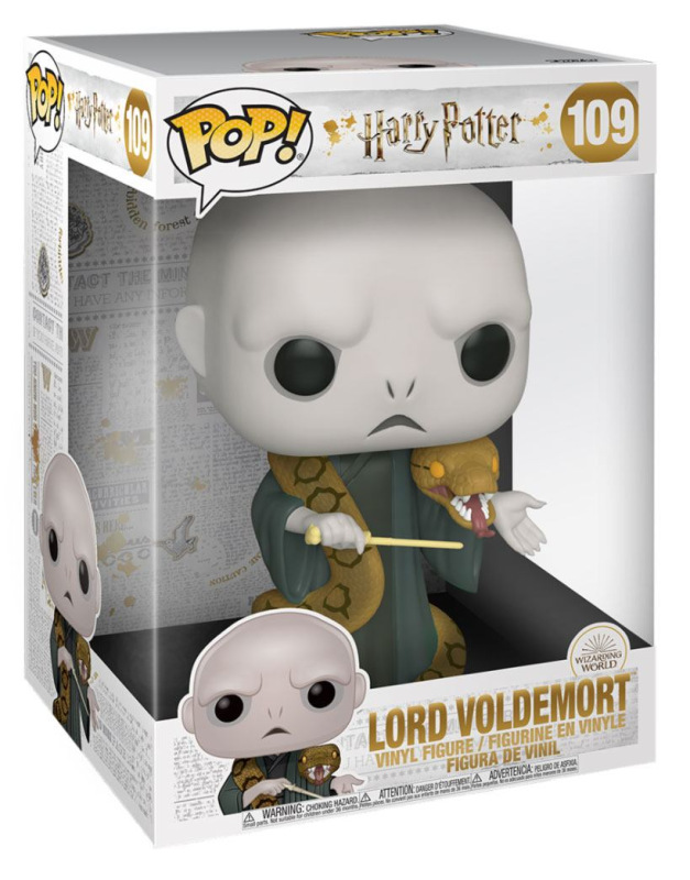 Harry Potter Super Sized POP! Movies Vinyl Figure Voldemort w/Nagini 25 cm 1