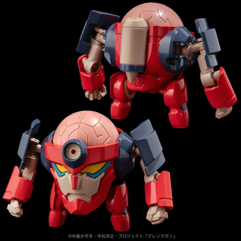 Gurren Lagann Metal Compact Action Figure Lagann (Standard) 7 cm 7