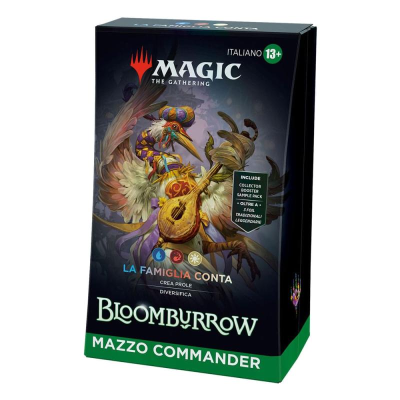 Magic the Gathering Bloomburrow Commander Decks Display (4) italian