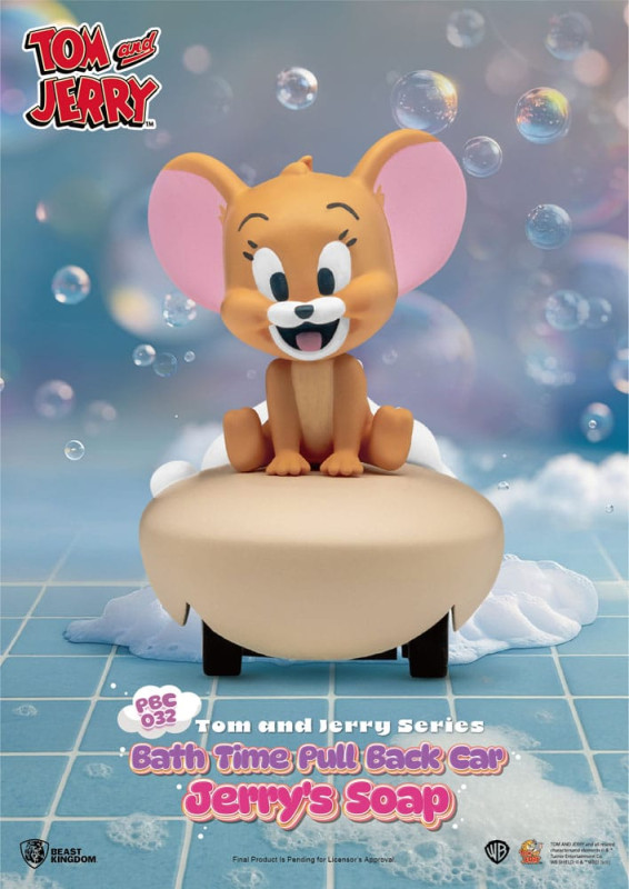 Tom & Jerry Pull Back Cars Bath Time Blind Box 6-Pack 8