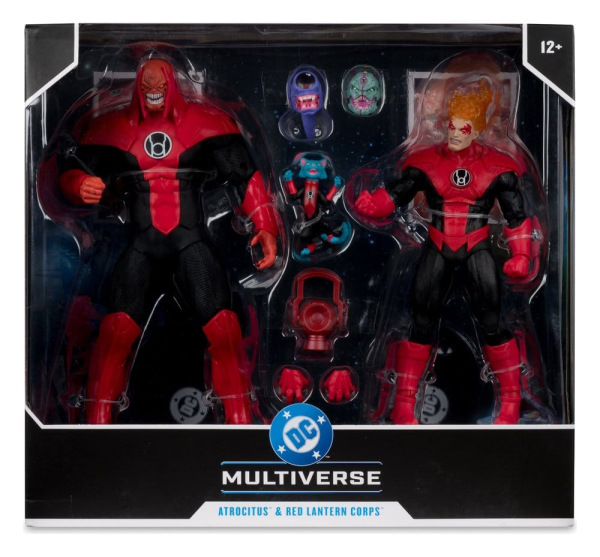 DC Multiverse Action Figures 2-Pack Atrocitus and Red Lantern Corps (Green Lantern) 18 cm 7
