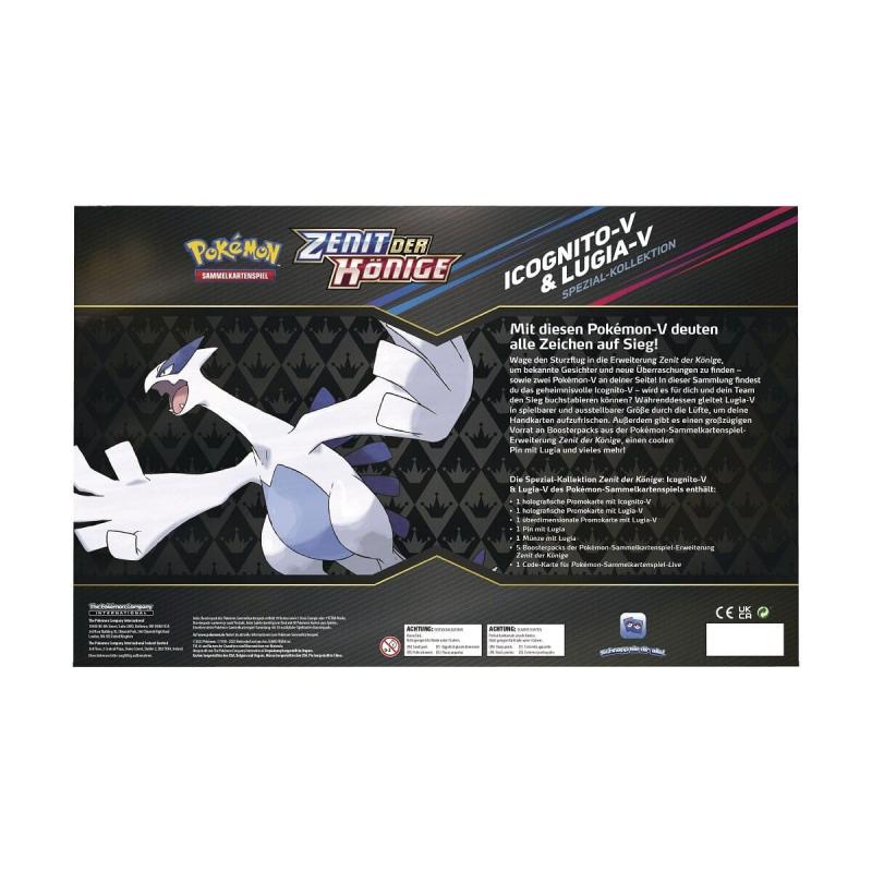 Pokémon TCG Zenit der Könige Icognito-V & Lugia Special Collection *German Version*