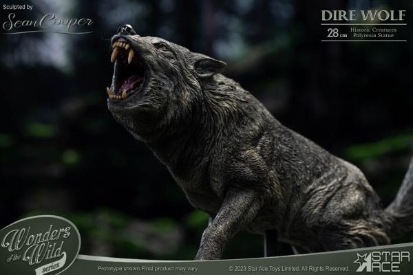 Wonders of the Wild Series Statue Dire Wolf 28 cm