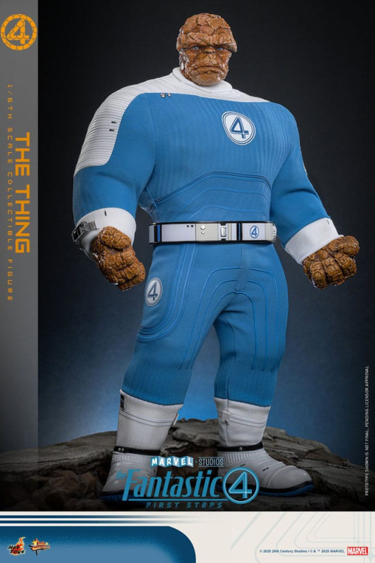 The Fantastic Four: First Steps Movie Masterpiece Action Figure 1/6 The Thing 31 cm 2