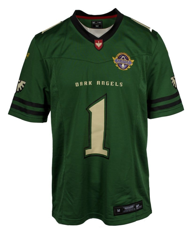 Warhammer 40,000 Sports Jersey Shirt Dark Angels - M 6