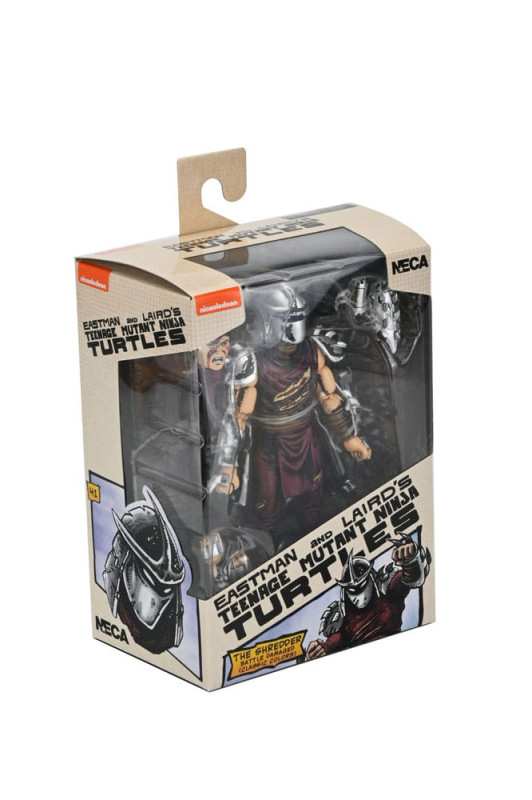 Teenage Mutant Ninja Turtles Action Figure Battle Damaged Shredder 18 cm 1