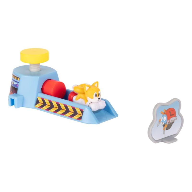 Sonic - The Hedgehog Go Go Racers Vehicles Mini Launching ramps Assortment (4)