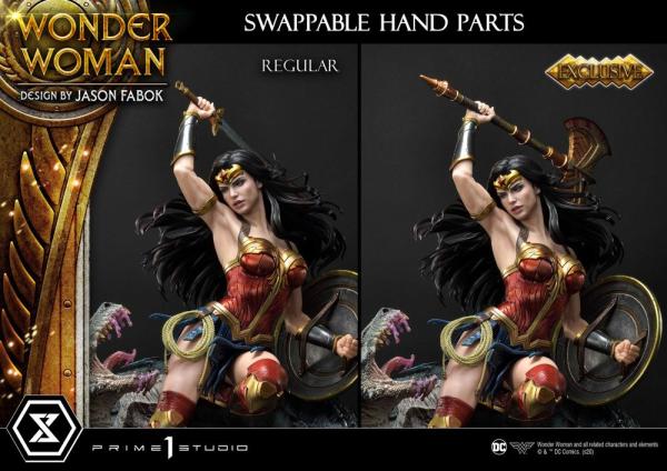 Wonder Woman Statue 1/3 Wonder Woman vs. Hydra Exclusive Bonus Version 90 cm