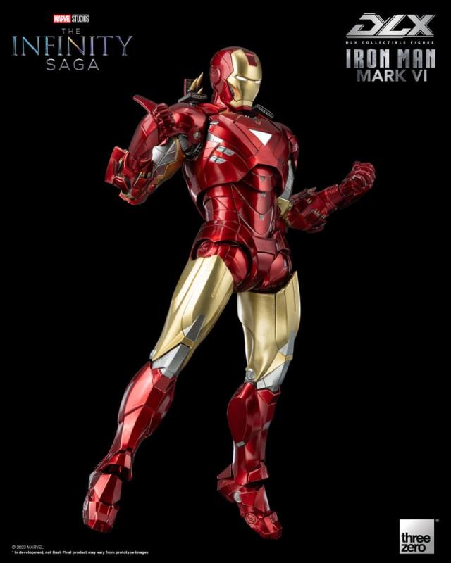 Infinity Saga DLX Action Figure 1/12 Iron Man Mark 6 17 cm 7