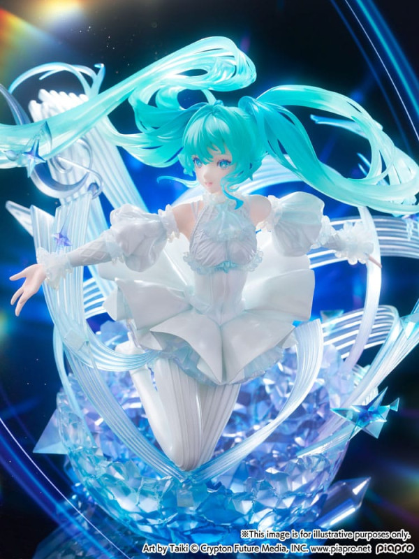 Hatsune Miku PVC Statue 1/7 Hatsune Miku - Crystal Dress Ver. 22 cm 10