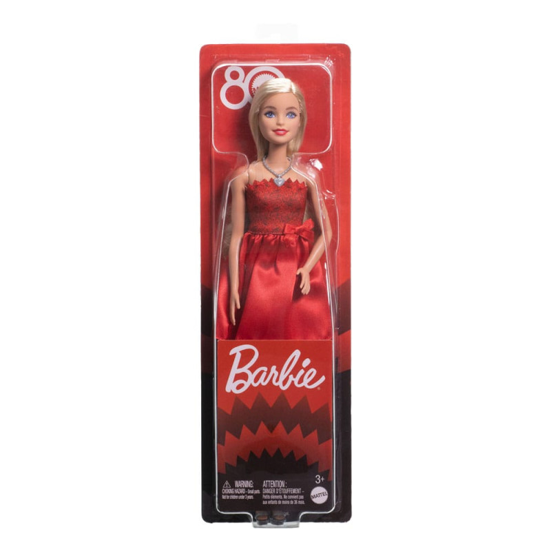 Barbie 80th Anniversary Doll Ruby Red 2
