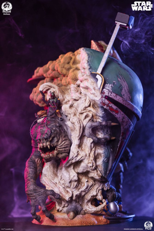 Star Wars The Empire Strikes Back Fine Art Bust Boba Fett Deluxe Edition 50 cm 7