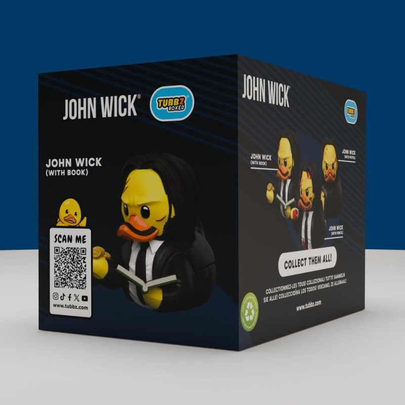 John Wick Tubbz PVC Figure Book Boxed Edition 10 cm 1