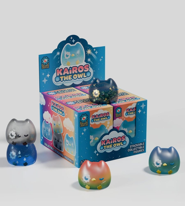 Stackable Kairos Mini Figures S1 3 cm Blind Box Display (4) 7