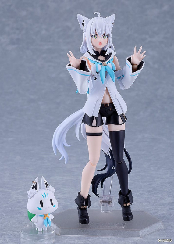 Hololive Production Figma Action Figure Shirakami Fubuki 15 cm 11